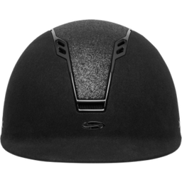 Reithelm H22, schwarz velvet/schwarz shine - 51 - 55 cm
