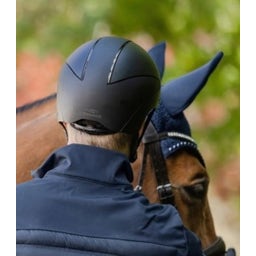 SWING Reithelm H24 chrome, schwarz matt - 51 - 55 cm