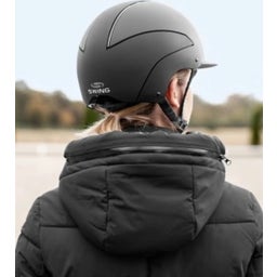 SWING Reithelm H24 chrome, schwarz matt - 51 - 55 cm