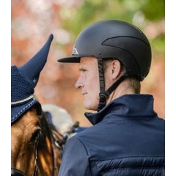 SWING Reithelm H24 chrome, schwarz matt - 51 - 55 cm