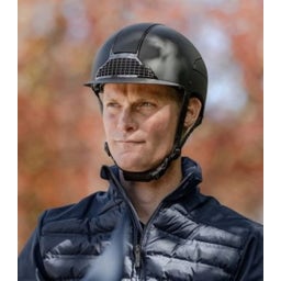 SWING Reithelm H24 chrome, schwarz matt - 51 - 55 cm