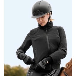 SWING Reithelm H24 chrome, schwarz matt - 51 - 55 cm