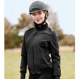 SWING Reithelm H24 chrome, schwarz matt - 51 - 55 cm