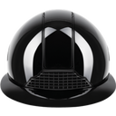 SWING Reithelm H24 Lady glossy, schwarz glanz - 51 - 55 cm