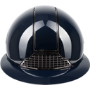 SWING Reithelm H24 Lady glossy, blau glanz - 51 - 55 cm