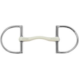 Stübben Brzda 1303 Fine Line Flex D-Ring Snaffle - 13.5