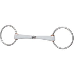 beris Loose Ring Snaffle, Single-Jointed - 125 mm