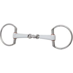 beris Eggbutt Snaffle Double-Jointed, medium - 125 mm