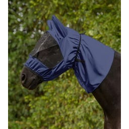Waldhausen Ekzemer Fliegenmaske, nachtblau - Warmblut extra