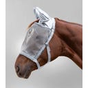 Weidehalfter mit Fliegenmaske, silbergrau
