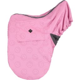 QHP Collection Saddle Cover - Cherry Pink