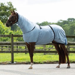 QHP Ekzemdecke, Steel Blue - 120 cm