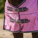 Fliegendecke Collection mit Hals und Haube, Cherry Pink - 105 cm