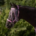 QHP Fliegenfransen Collection, Cherry Pink - Shetty