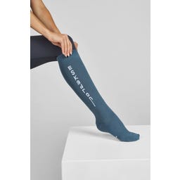 ESKADRON Socken Kneesocks, ozeanblau