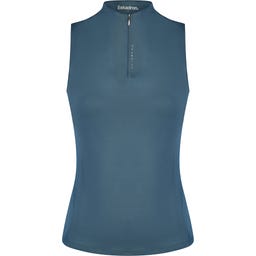 ESKADRON Halbzip-Shirt Tank, ozeanblau