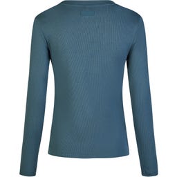 ESKADRON Langarmshirt RIB, ozeanblau