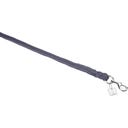 Halstertouw Duralastic met Musketonhaak, Orchidee