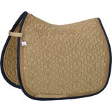 ESKADRON Glossy Jewel Contrast Saddle Pad, sierra