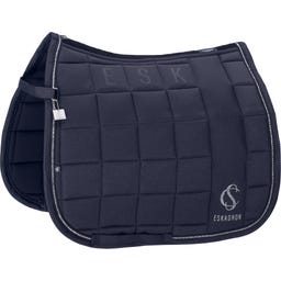 ESKADRON Saddle Cloth Big Square Sparkle, Blu - DL