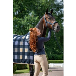 ESKADRON Halfter Sparkle Double Pin, blau