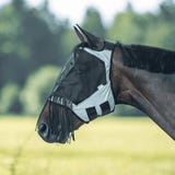 Vliegenmasker Fly Guard FR Free - Lichtgrijs