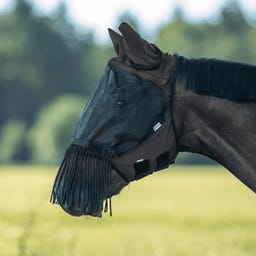 BUSSE Fliegenmaske Fly Guard FR, schwarz