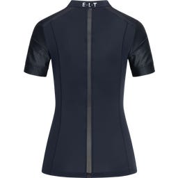 E·L·T Funktions-Zip-Shirt Nancy, tiefblau