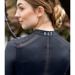 E·L·T Funktions-Zip-Shirt Nancy, tiefblau