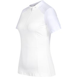 E·L·T Funktions-Zip-Shirt Nancy, weiß