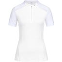 E·L·T Funktions-Zip-Shirt Nancy, weiß