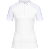 E&middot;L&middot;T Funktions-Zip-Shirt Nancy, wei&szlig;