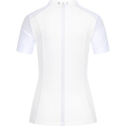 E·L·T Funktions-Zip-Shirt Nancy, weiß