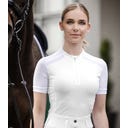 E·L·T Funktions-Zip-Shirt Nancy, weiß