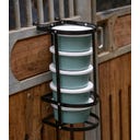 Futterschalenhalterung Schalen, schwarz, 2 Liter