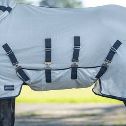 Outdoor-Fliegendecke Superb AB, silber (blau)