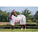 Bucas Buzz-Off X Fly Rug, blue/blossom - 135 cm