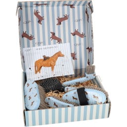 QHP Set de Cepillos Stable Buddy, Dachshund - 1 pieza