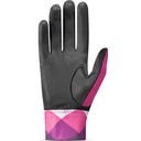 Reithandschuh Martingal -  Black/Posh Pink - 6
