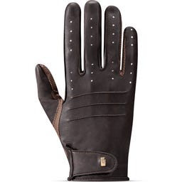 Guantes de Equitación ''Malaga'', Mokka Antique