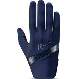 Roeckl ''Lorraine'' női lovaglókesztyű, marine