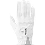 Roeckl "Roeck-Grip Pro" lovagkesztyű feh&eacute;r
