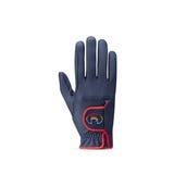 Roeckl Reithandschuh "MARNE", navy/rainbow