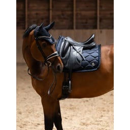 Dresurna podsedelnica Ruffle, FULL, modra
