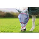 Masque Anti-Mouches Buzz-Off Deluxe avec Oreilles, Blue/Blossom