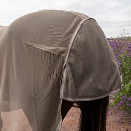 Fliegendecke mit Bauchteil Comfort, beige kariert
