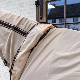 Fliegendecke Comfort, Pied-De-Poule Beige