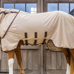 Fliegendecke Comfort, Pied-De-Poule Beige