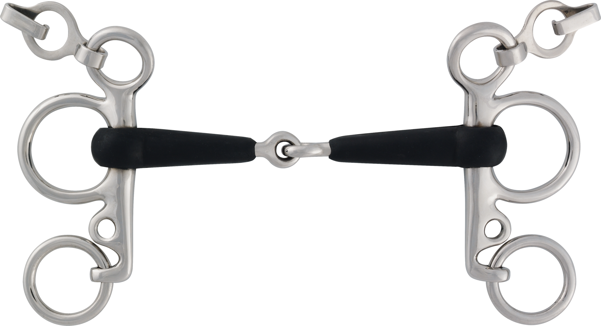 Steeltec Pelham Bit - Rubber Coated