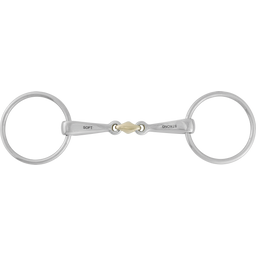 2 in 1 Loose Ring Snaffle Bit - Sweet Copper Mid-Piece